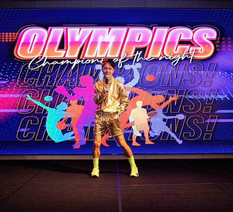 Sports and music event hosted by Jackie See